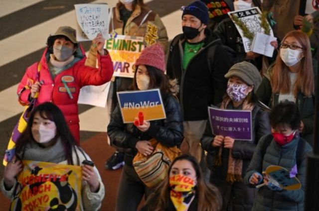 Las mujeres del mundo se manifiestan por sus derechos