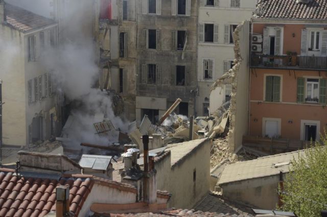 Derrumbe de un edificio en Marsella deja al menos 5 heridos y 8 ...