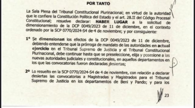 Nuevo fallo del TCP garantiza sin fecha de término la continuidad de ...