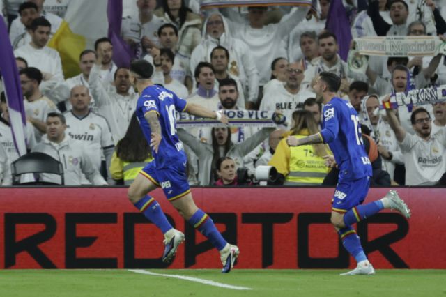 El Getafe gana en el Bernabéu y el Real Madrid se aleja a 4 puntos del ...
