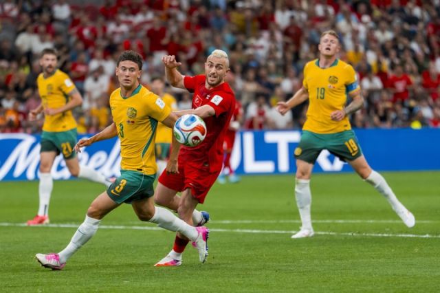 Final del partido: Australia 2-0 Turquía