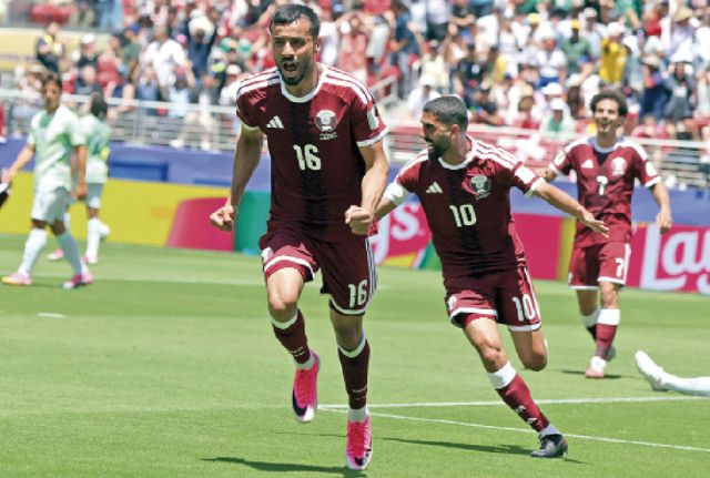 Qatar sumó su primera unidad en su corto historial mundialista