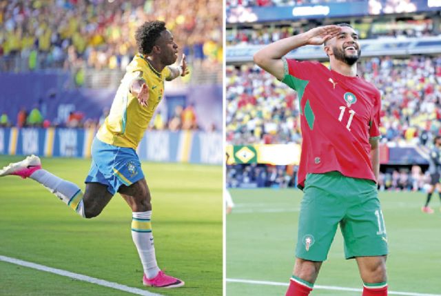 Brasil y Marruecos igualaron en el Grupo C que lidera Escocia