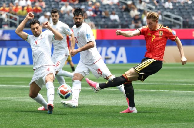 Bélgica se topa con la resistencia iraní y sigue sin ganar en el Mundial 