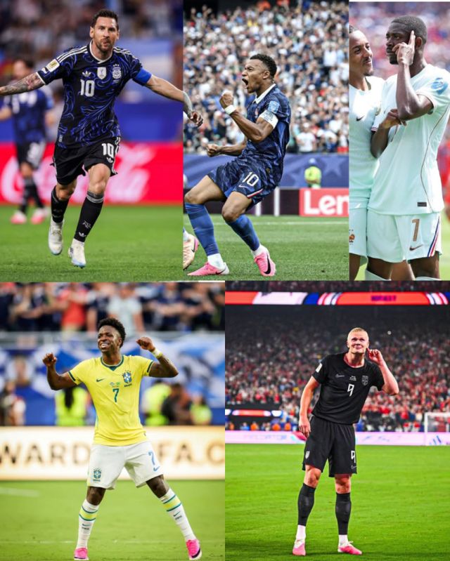 Messi lidera la lista de anotadores del mundial de norteamérica