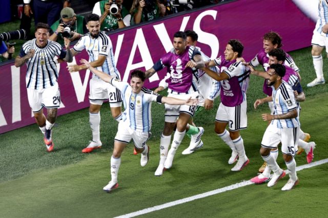 Final del partido: Argentina 3-1 Suiza