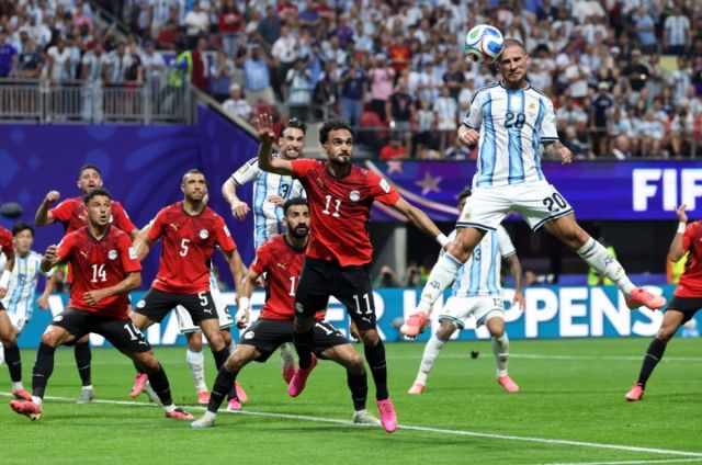Argentina termina el primer tiempo con ventaja sobre Suiza