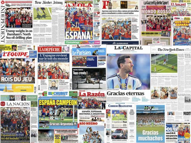 La prensa mundial se rinde a los pies de España, “la mejor selección del siglo XXI” 