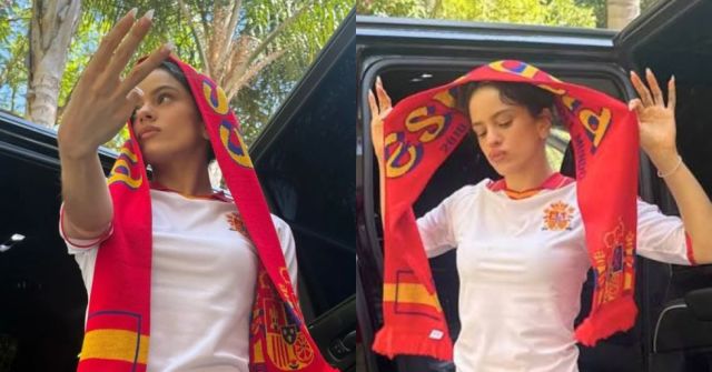 Rosalía, en el centro de la polémica en Argentina por compartir un post tras el Mundial