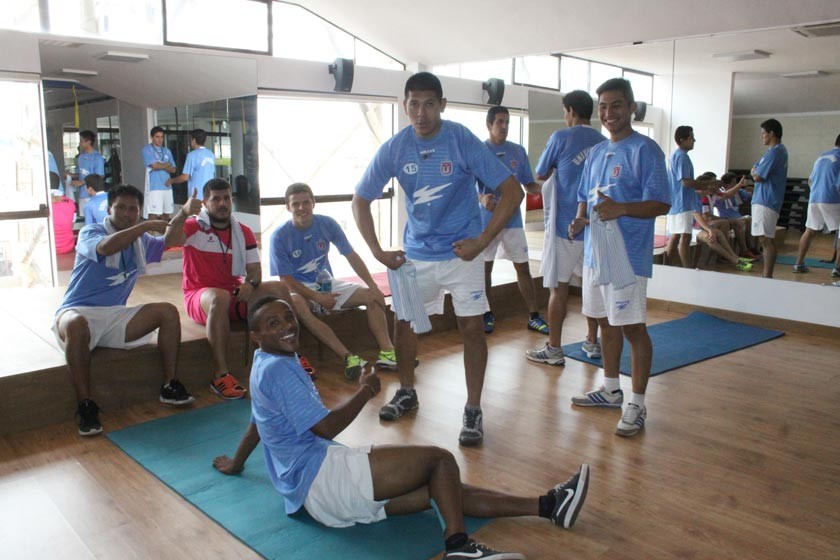Los estudiantiles cumplieron ayer una sesión de gimnasio, luego de vencer en el clásico del sur a Real Potosí