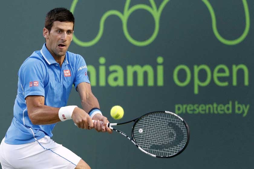 El tenista serbio Novak Djokovic no tuvo problemas para superar las semifinales.