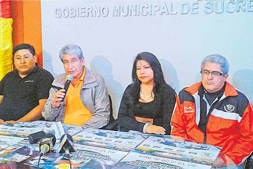 La Copa Libertadores Zona Norte fue presentada ayer por la Federación Boliviana de Fútbol de Salón en la Alcaldía.