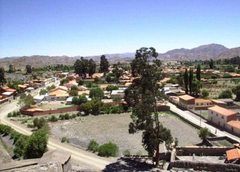 La población de San Lucas pertenece a la provincia Nor Cinti de Chuquisaca. Foto: mapasbolivia