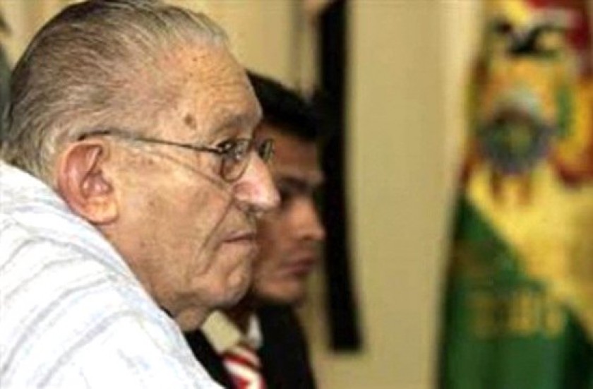 El ex dictador Luis García Mesa amenaza con demandas a periódicos. Foto: Internet