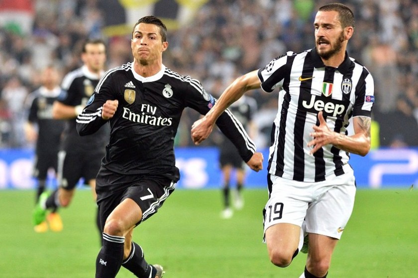 Una escena del partido entre Juventus y Real Madrid. Foto: EFE
