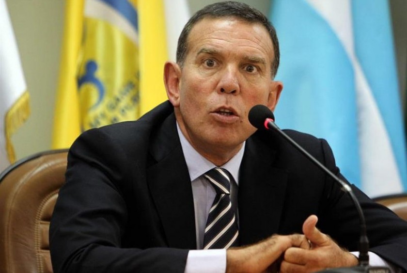 Juan Ángel Napout, presidente de la Conmebol y ahora uno de los vicepresidentes de la FIFA. Foto: EFE