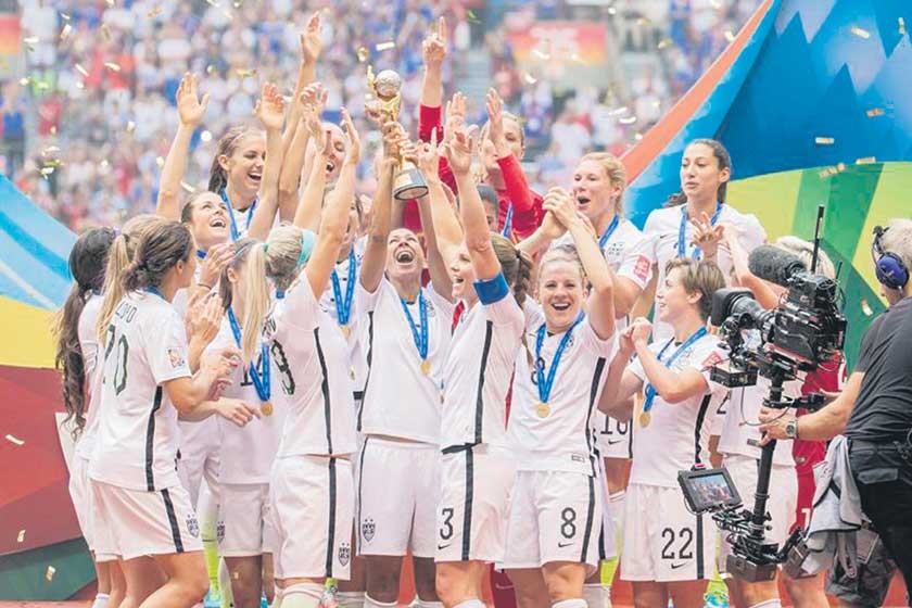 El seleccionado norteamericano venció por goleada a Japón en la final del Mundial de Fútbol Femenino y se coronó campeón