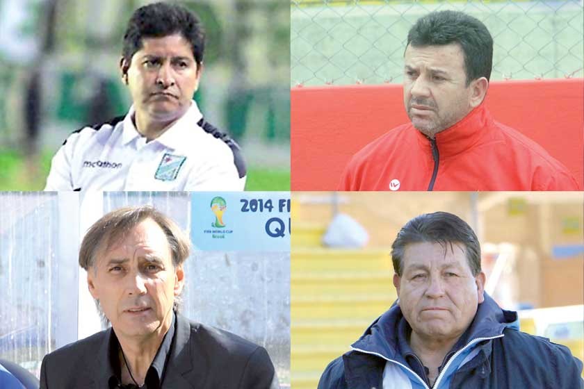 Eduardo Villegas, Julio César Baldivieso, Miguel Ángel Portugal y Víctor Barrientos son los candidatos a dirigir