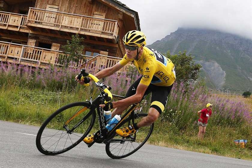 El británico Chris Froome permanece en el primer lugar del Tour de Francia a falta de una etapa para el final.