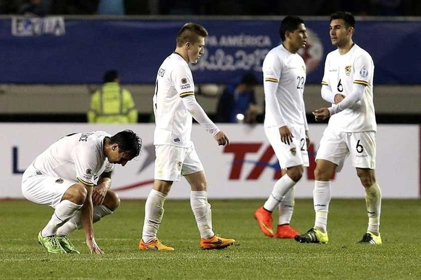 La selección boliviana es la última en la clasificación sudamericana, según la publicación de la FIFA.