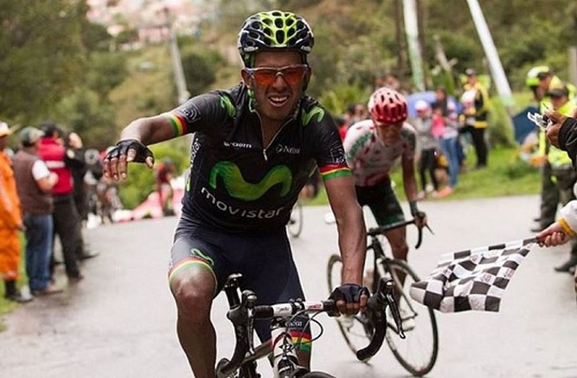 El boliviano Óscar Soliz tuvo que dejar la competencia. FOTO: Internet