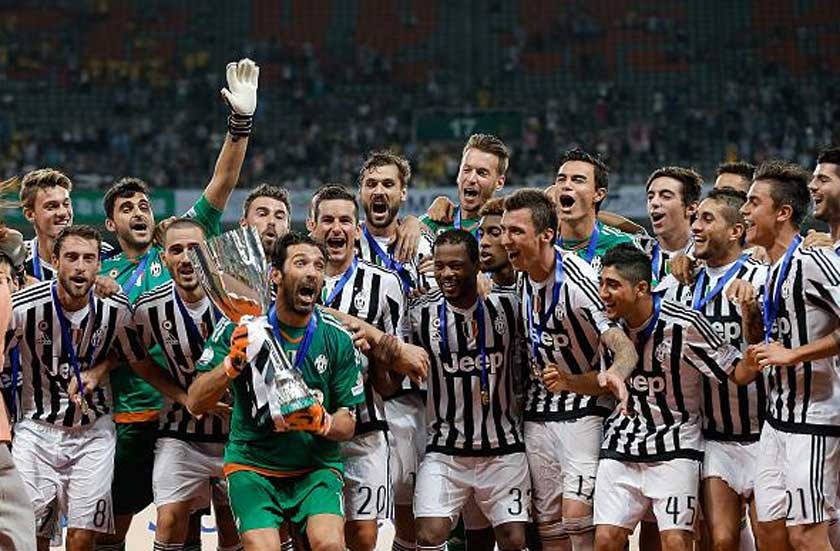 La Juventus logró su séptima Supercopa de Italia luego de vencer a Lazio en una final disputada en Shangai.