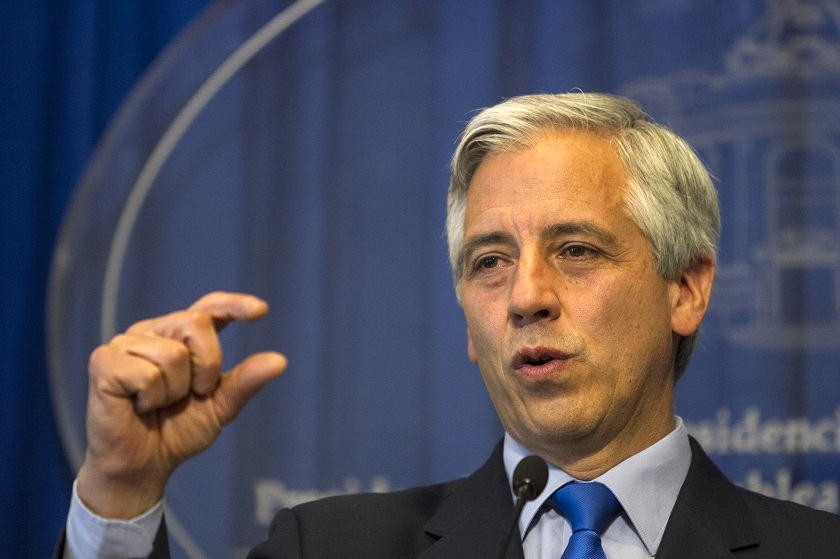 García Linera reconoció que no todos los medios de comunicación reciben publicidad del Gobierno. Foto: AFKA