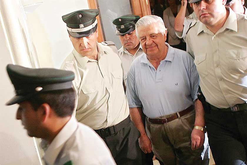 General Manuel Contreras, quien durante el gobierno de Augusto Pinochet se convirtió en uno de los personajes temibles