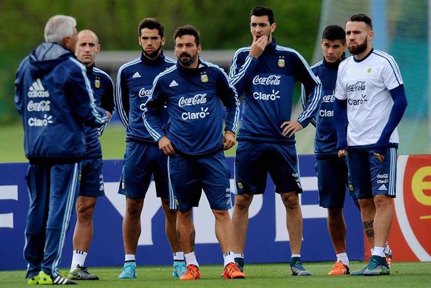 La selección albiceleste cumplió su segundo día de trabajo pensando en su debut en las Eliminatorias.