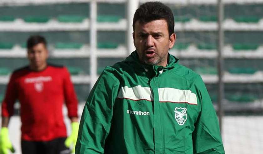 El entrenador de la Verde, Julio César Baldivieso, contará con al menos diez días de trabajo antes de los partidos.