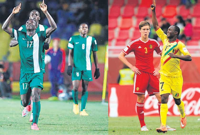 Las selecciones de Nigeria y Malí se enfrentan hoy, en Viña del Mar, en el último encuentro del Mundial Sub 17.