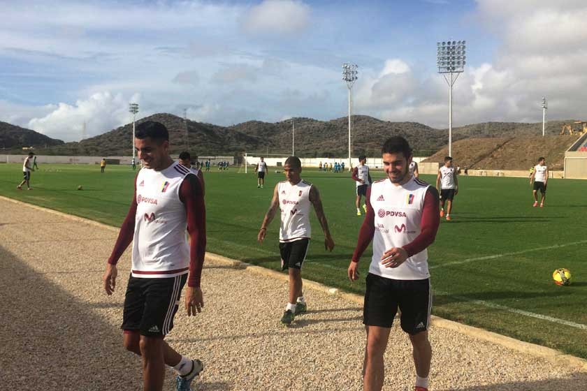 La selección Vinotinto arribará a La Paz horas antes del partido.