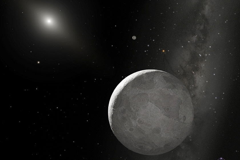 Se trata de un planeta enano de entre 500 y 1.000 kilómetros de diámetro. Foto: Internet