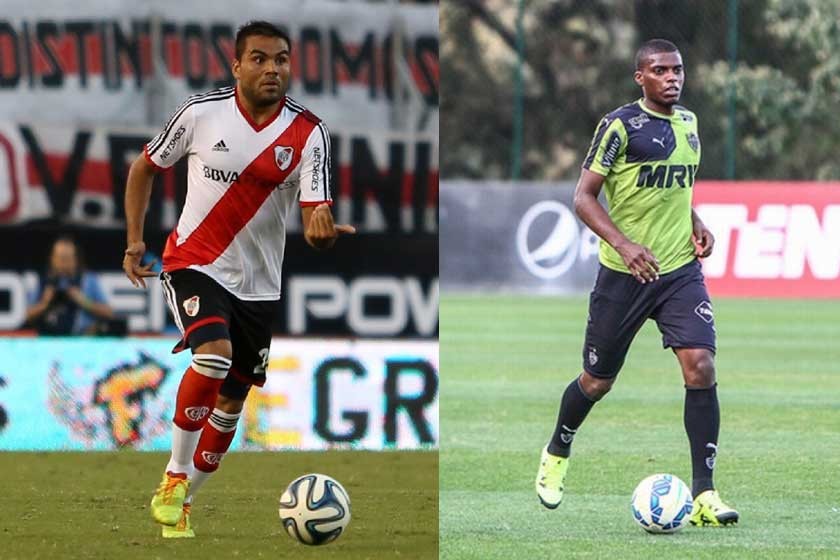 El argentino Gabriel Mercado (i) y el brasileño Jemerson fueron llamados a sus respectivas selecciones.