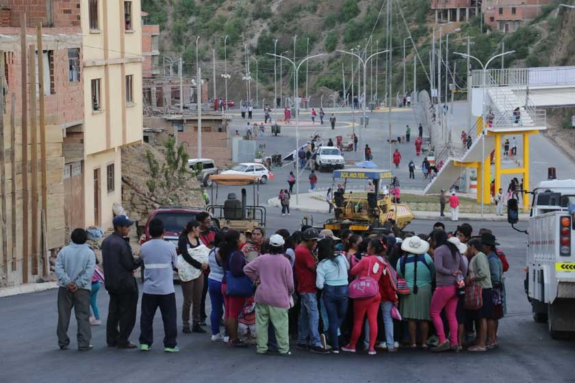 ORGANIZACIÓN. La Alcaldía demarcó los puestos para la Feria de Navidad y Año Nuevo en el nuevo Parque Multipropósito
