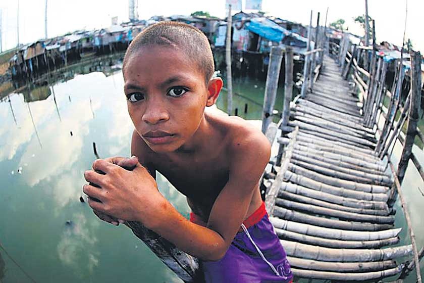 CLIMA. Más de quinientos millones de niños viven en todo el mundo en áreas con muy alta incidencia de inundaciones.
