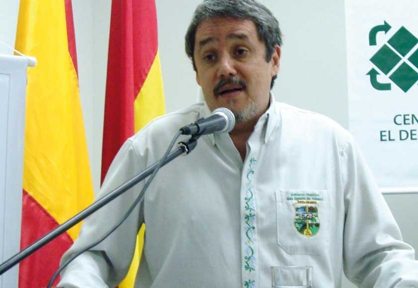 Carlos Hugo Molina, exprefecto de Santa Cruz, uno de los gestores del proceso de aprobación y aplicación de la Ley