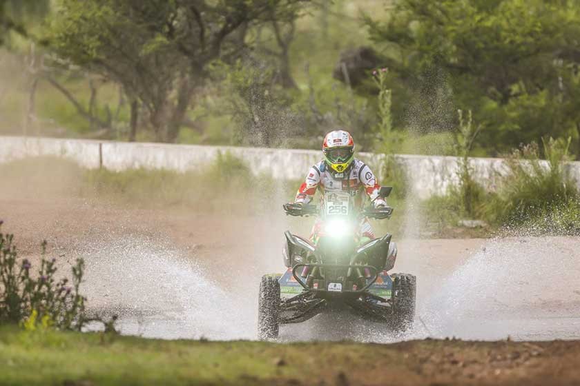 El boliviano concluyó en el decimocuarto puesto de la tercera etapa. ayer, entre Termas de Río Hondo y Jujuy.