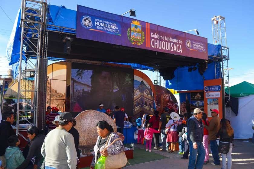 PROMOCIÓN. Se dieron a conocer los atractivos patrimoniales, las culturas vivas y la ruta paleontológica.