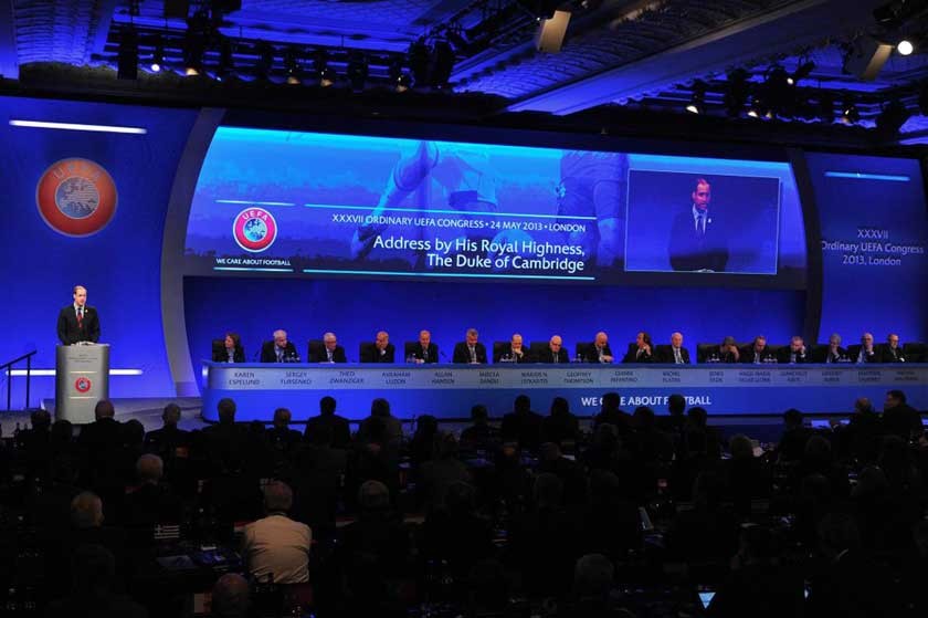 La Unión Europea de Fútbol Asociado espera un informe final sobre su ex presidente antes de elegir a uno nuevo.