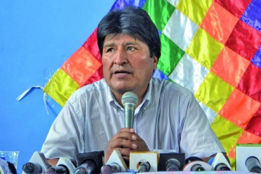 Evo Morales dice desconocer del posible tráfico de influencias a favor de Gabriela Zapata. Foto: Archivo