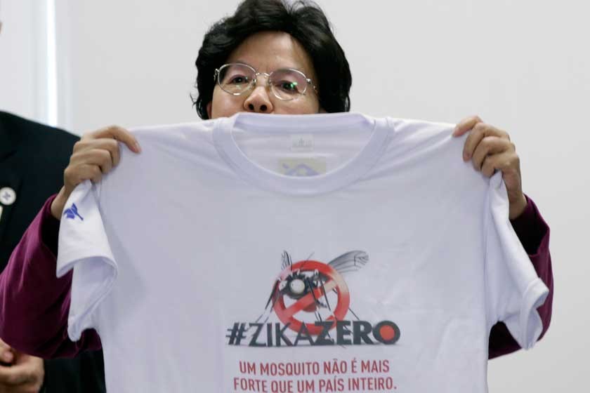 MOVILIZACIÓN. Autoridades de Brasil encaran campaña contra el virus del zika bajo el eslogan "Zikazero".