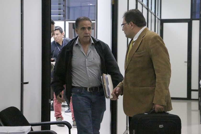 El ex presidente de la Liga y vicepresidente de la FBF, Mauricio Méndez, participó ayer de una audiencia en Sucre.