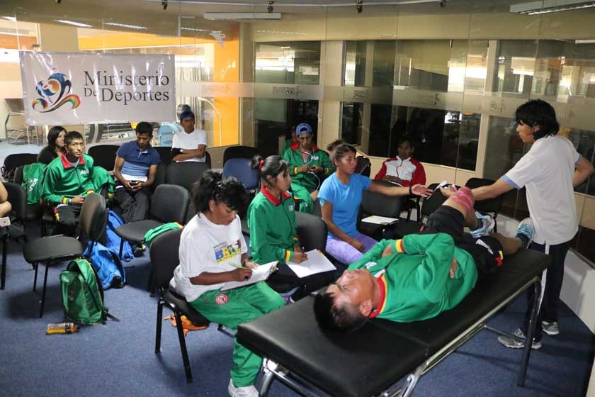 La Unidad de Alto Rendimiento de Sucre alberga a más de una veintena de deportistas nacionales.