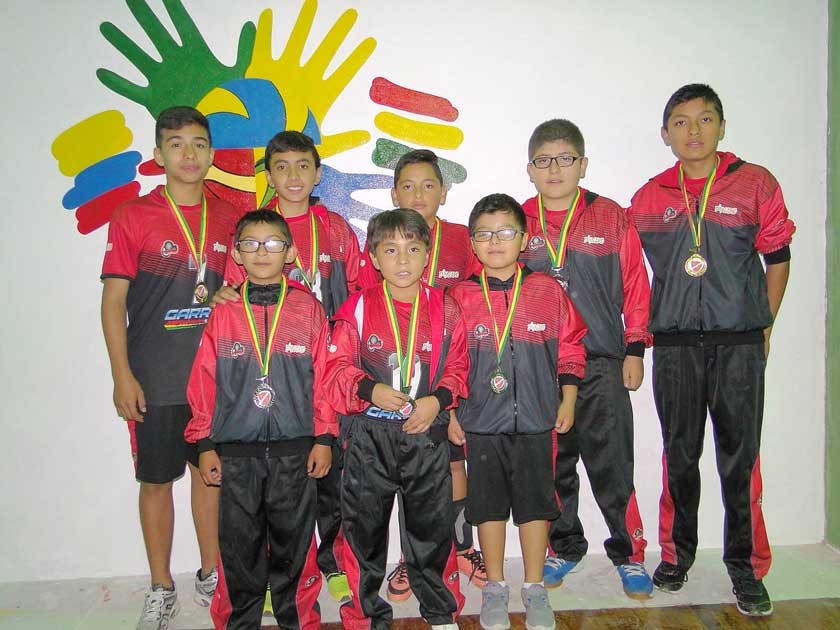 Equipo pre infantil masculino.