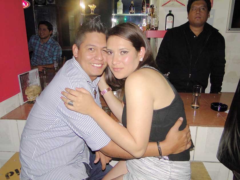 Ramiro Durán y Vanessa Llanos.