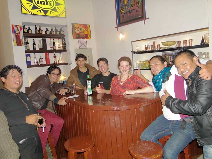 Franz Aruzca, Luis del Solar, Rommel Villegas, Daniel Lambertín, Lima Ramsauer, Adalith Mercado y Erik Bravo.