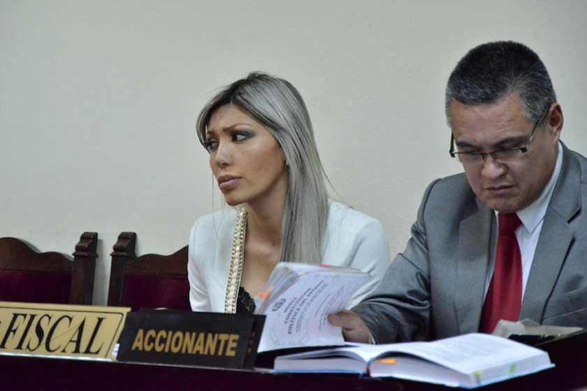 INVESTIGACIÓN. La ex pareja del presidente Evo Morales, Gabriela Zapata, se encuentra detenida en la cárcel de Miraflore