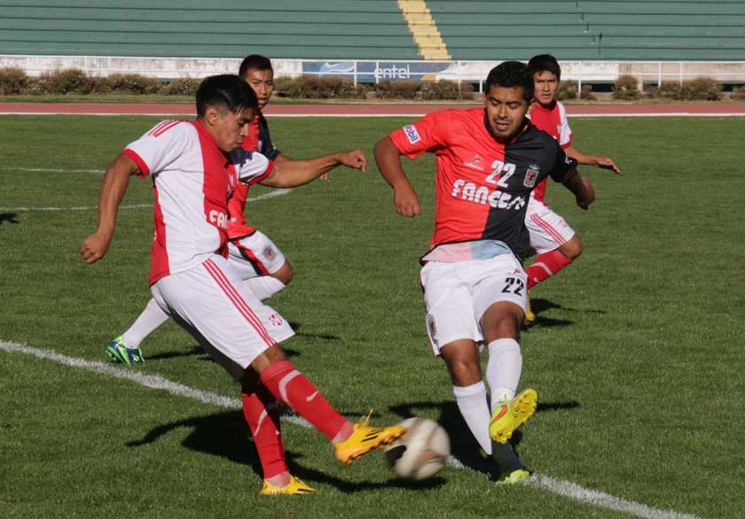 La octava jornada del torneo de la Primera “A” del fútbol chuquisaqueño registró una gran cantidad de goles.