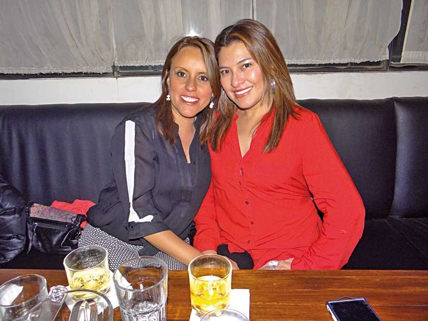 Silvia Caballero y Ximena Vásquez.